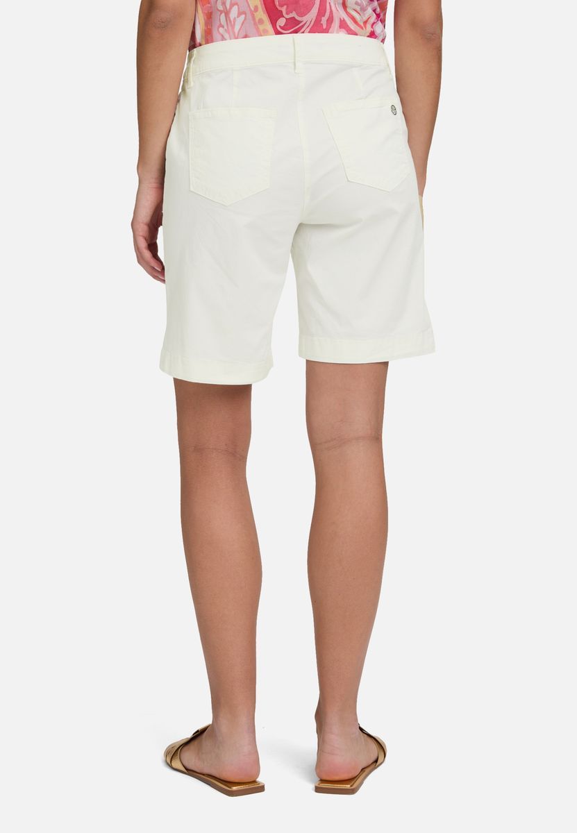 Lässige Mid Waist Shorts