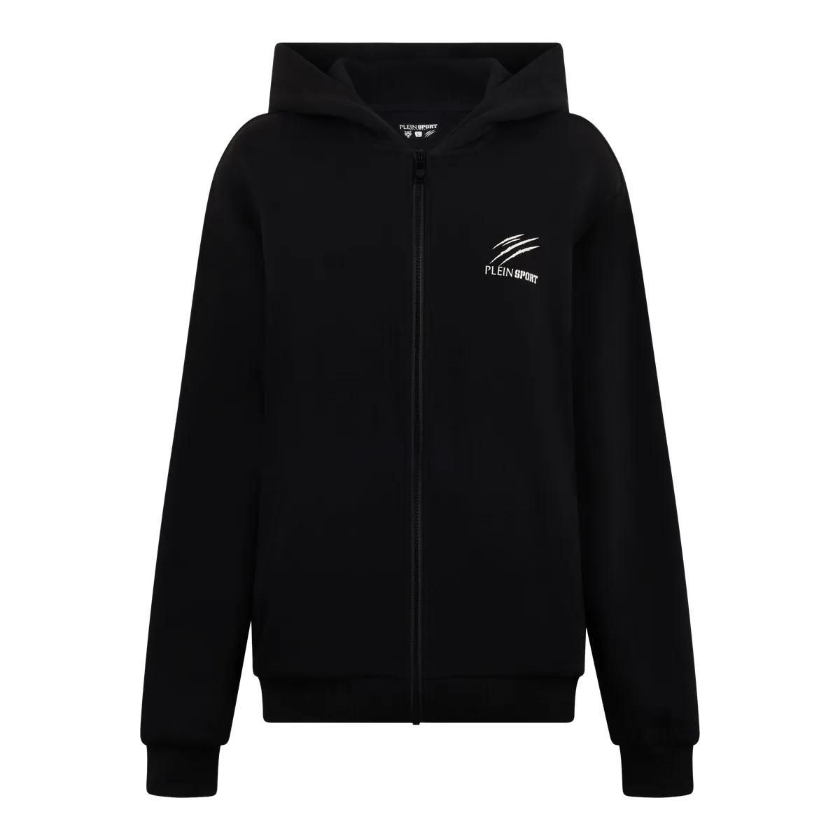 Sportliches Piqué Zip-Up Hoodie