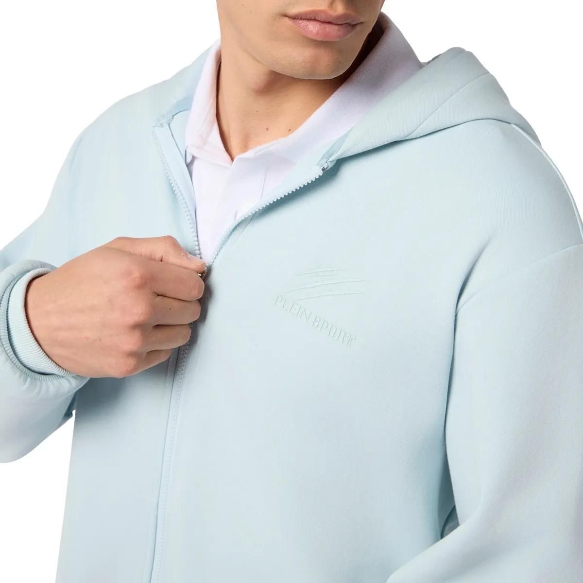 Kapuzen-Sweatjacke mit Reißverschluss