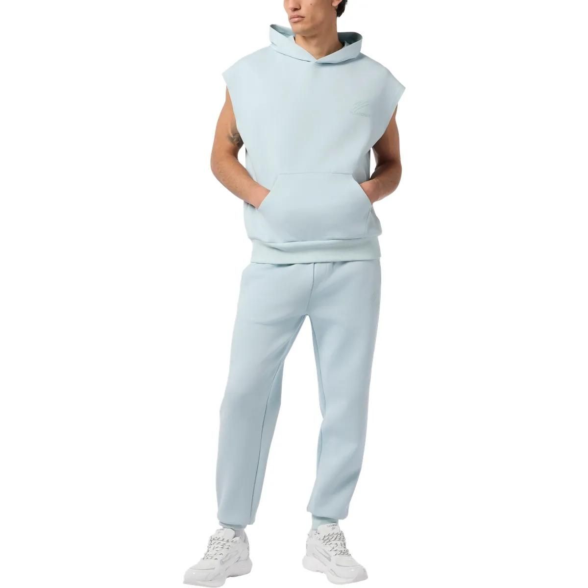 Ärmelloser Athleisure Hoodie Weste