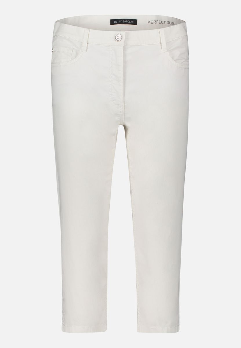 Sommerliche Slim-Fit Caprihose