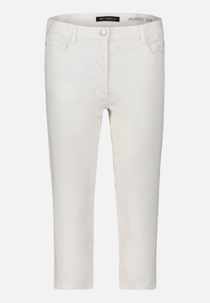 Sommerliche Slim-Fit Caprihose