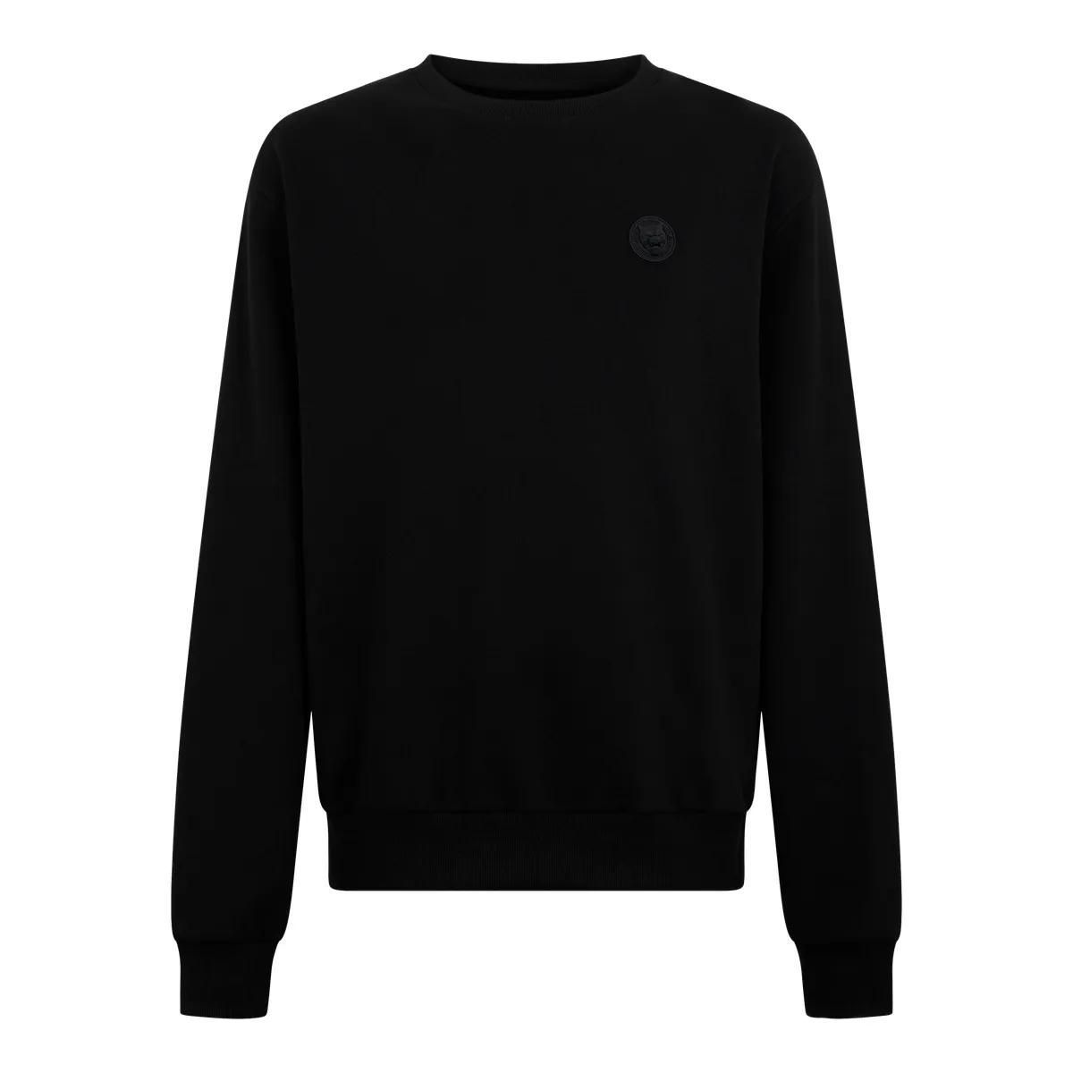 Modernes Fleece Rundhals Sweatshirt