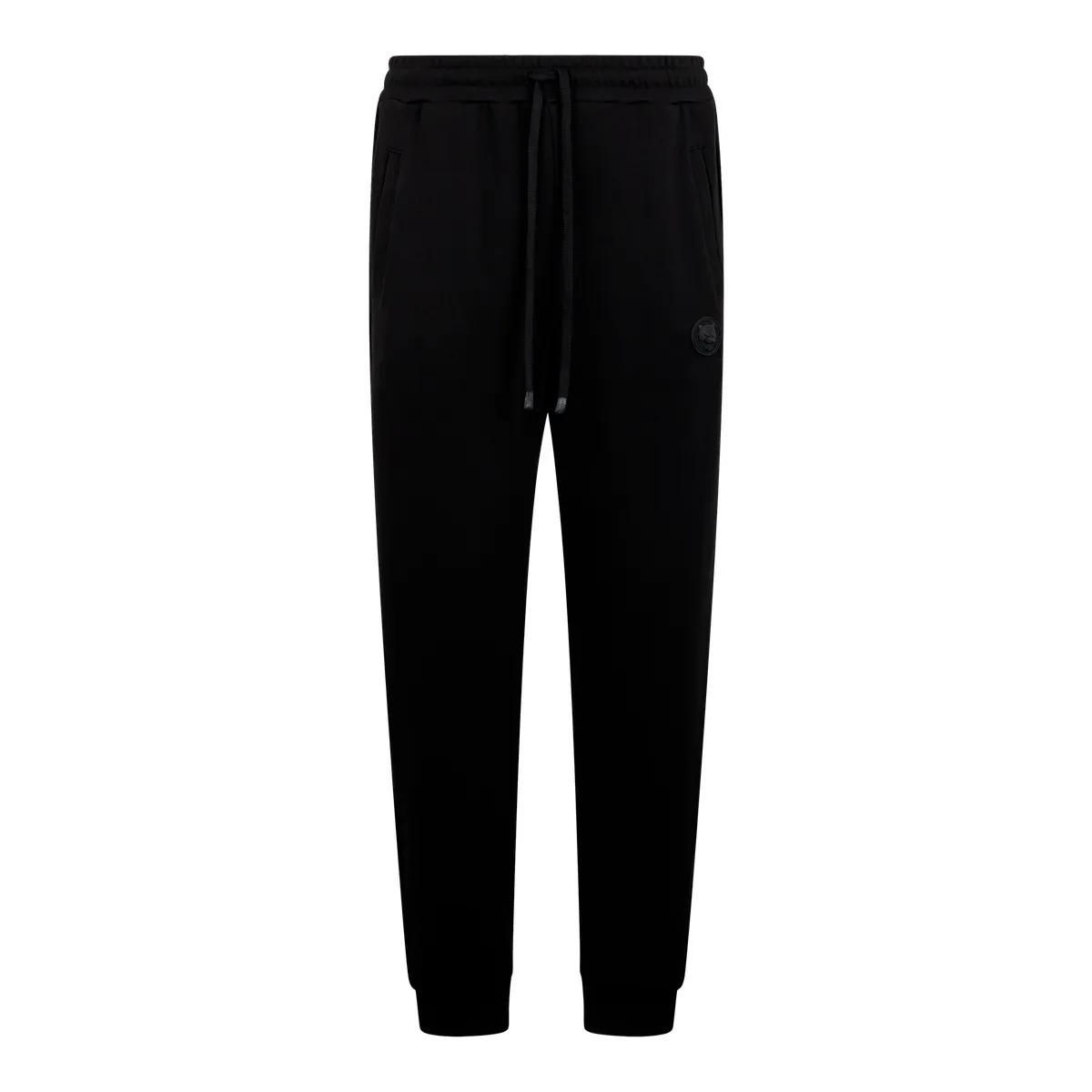 Fleece-Jogginghose mit entspannter Passform