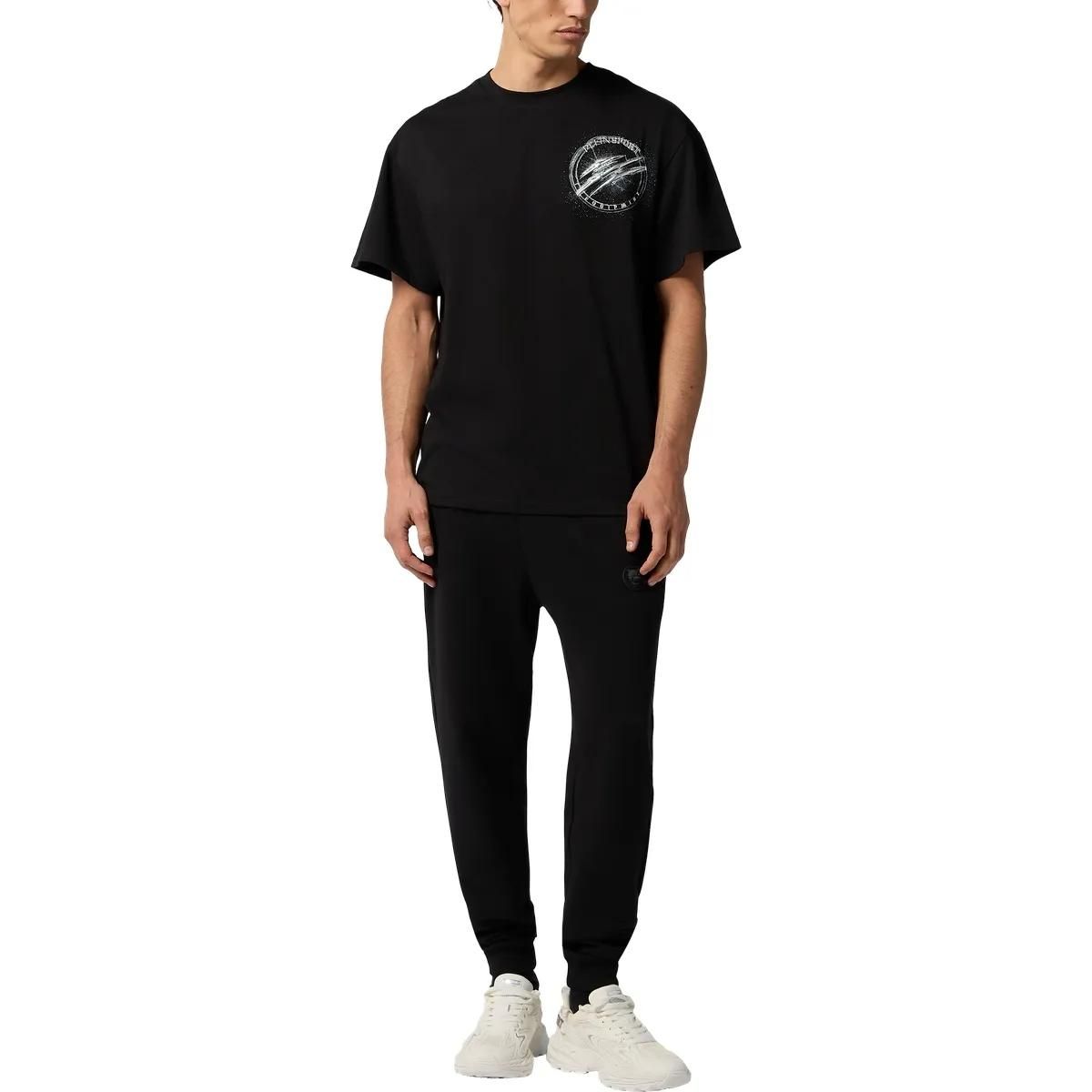 Fleece-Jogginghose mit entspannter Passform