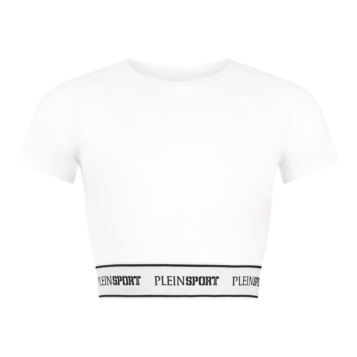 Plein Sport Fleece Crop-Top