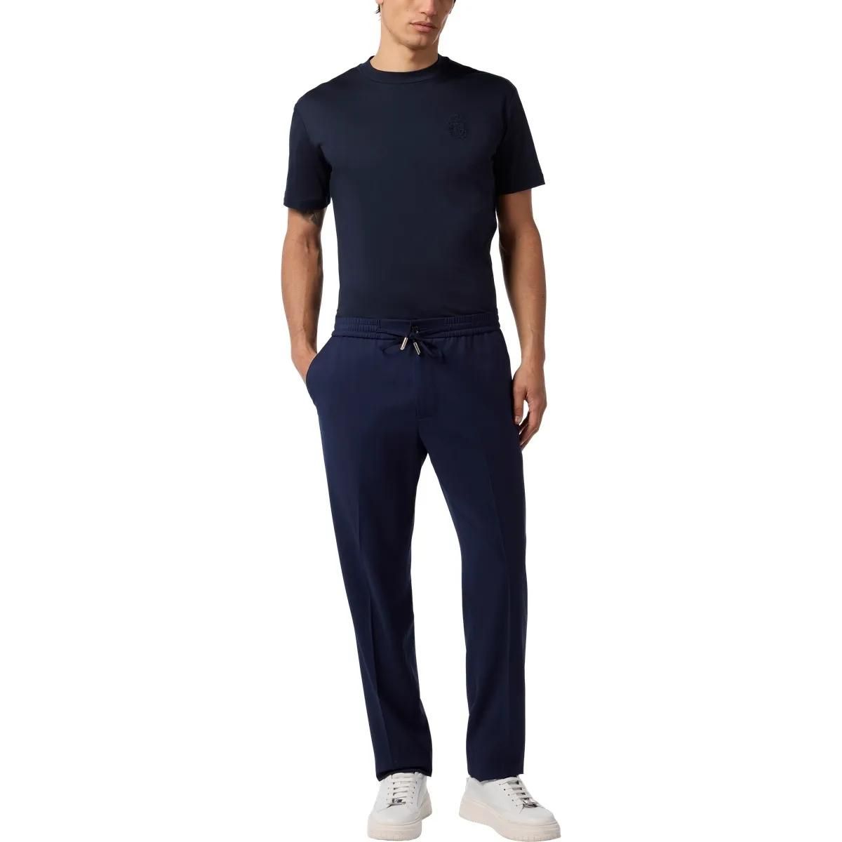 Elegante Wollhose mit Kordelzug