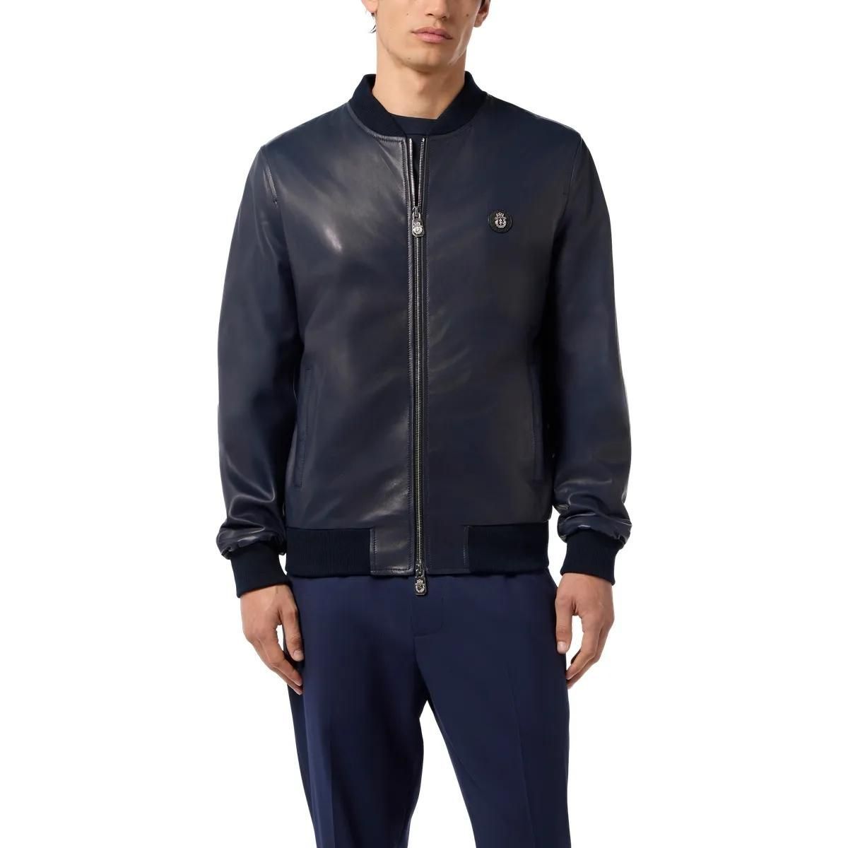 Nappa Leder Bomberjacke Klassisches Design