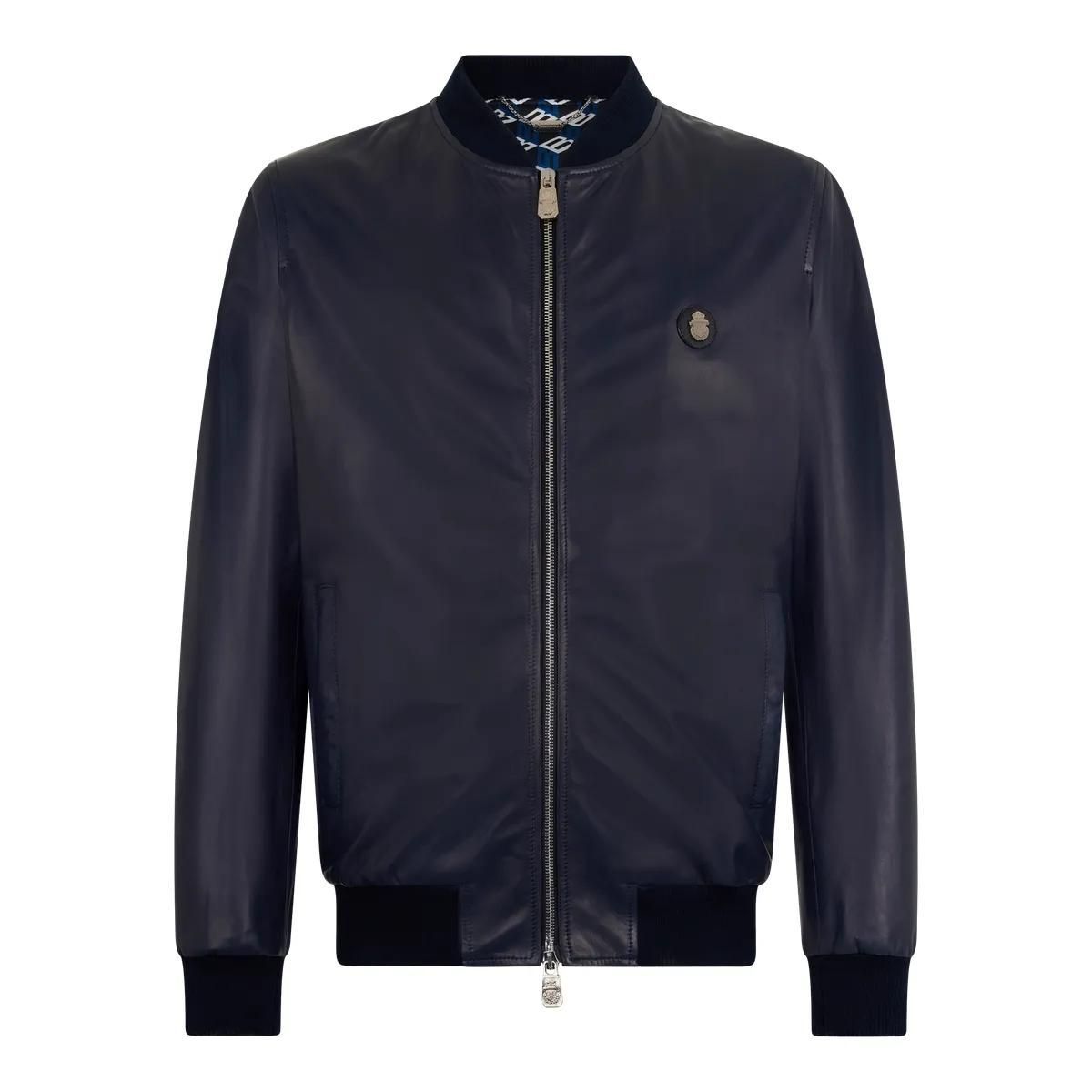 Nappa Leder Bomberjacke Klassisches Design