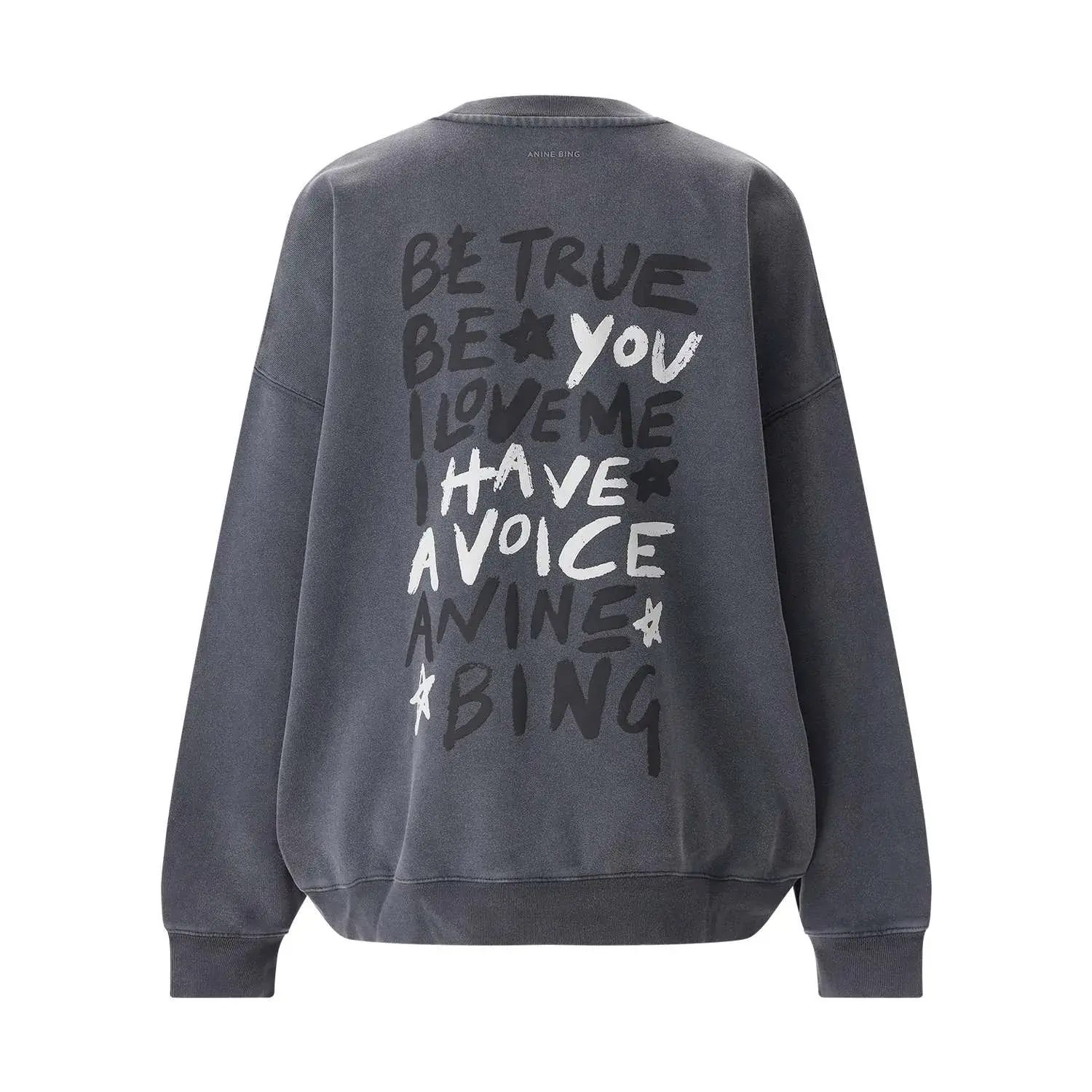 Sweatshirt mit lockerem Schnitt und Grafikprint