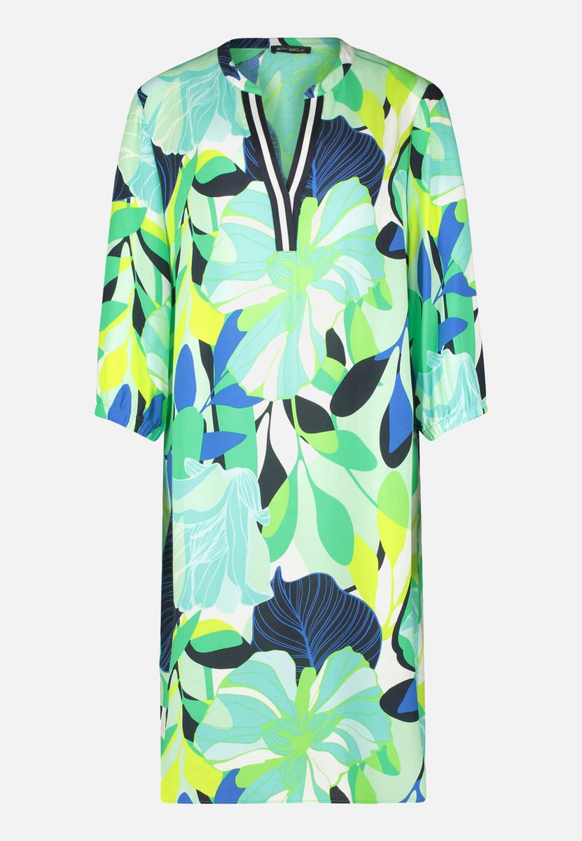 Casual-Kleid mit Stehkragen