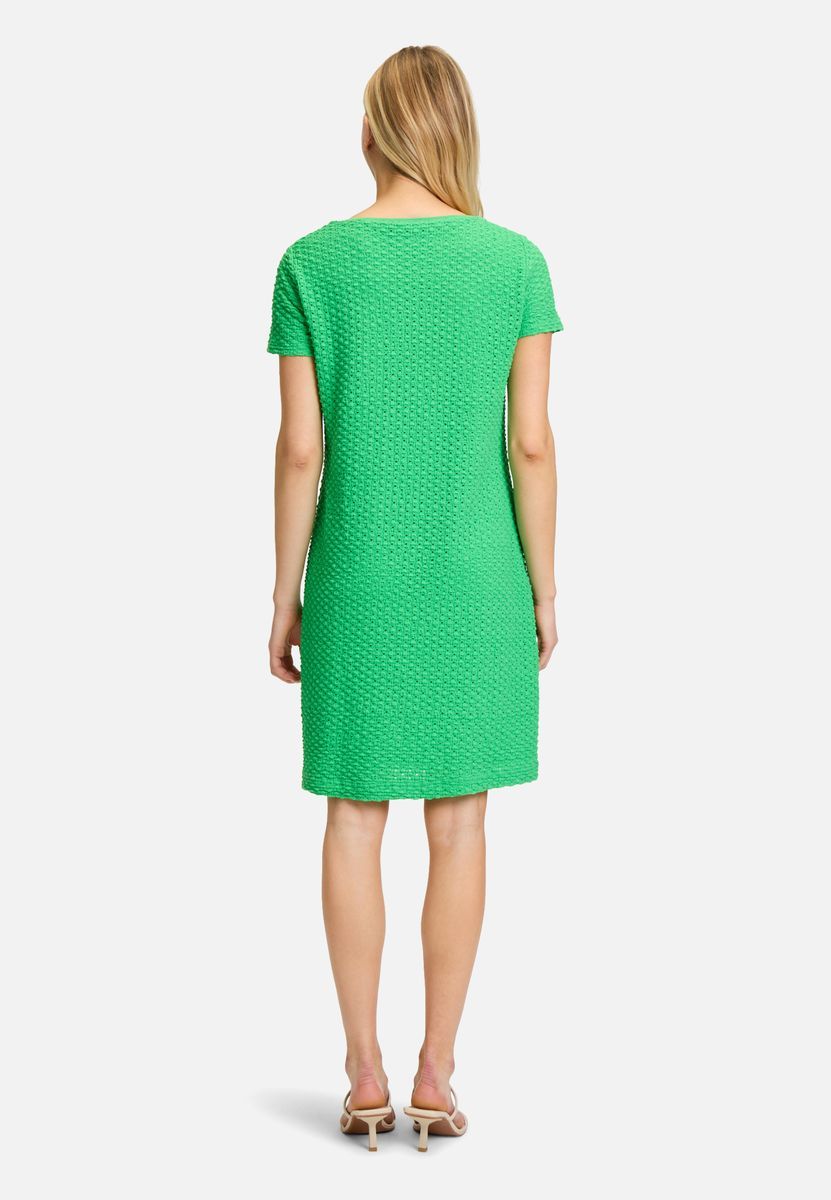 Strukturiertes Etuikleid aus Strick