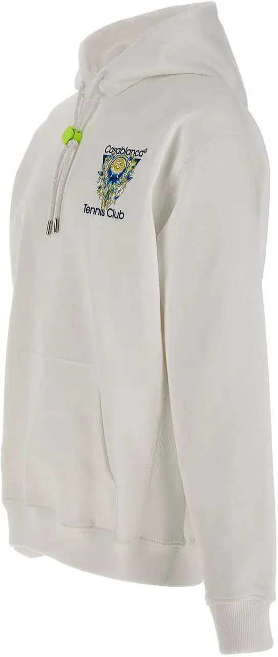 Casablanca Tennis Club Hoodie aus Baumwolle
