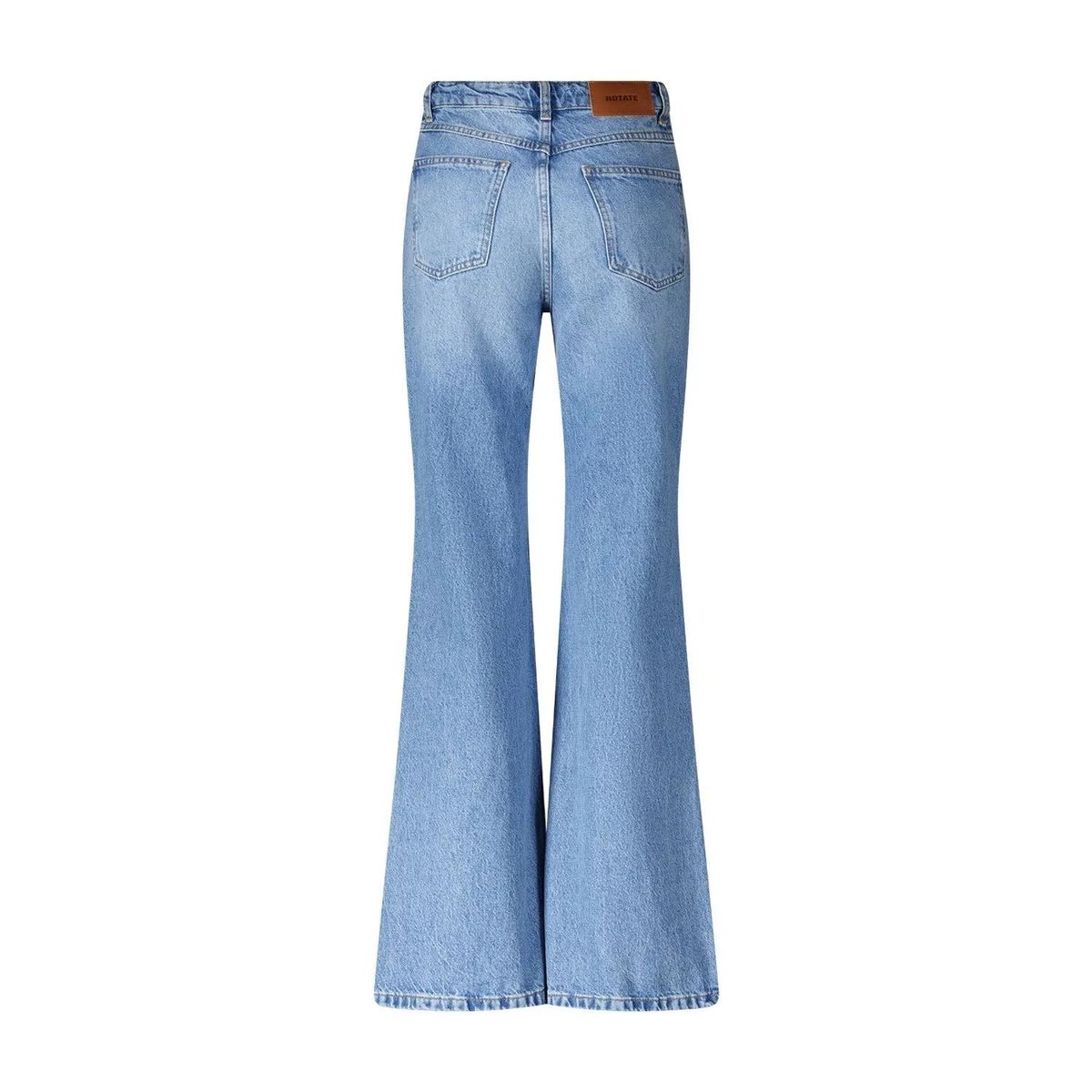 Schmal geschnittene Jeans mit Schlag
