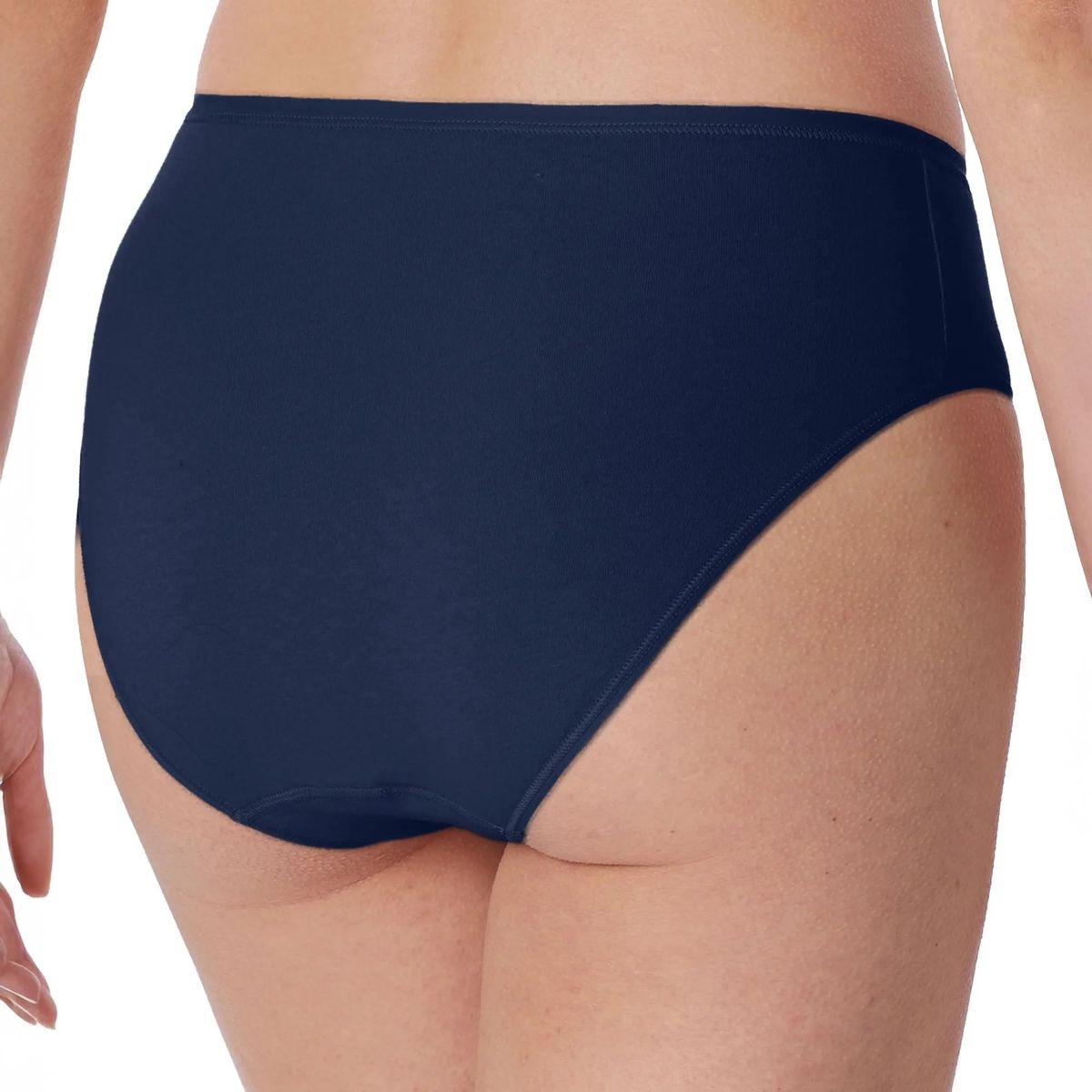 Bequeme Baumwoll-Slips mit hohem Bund