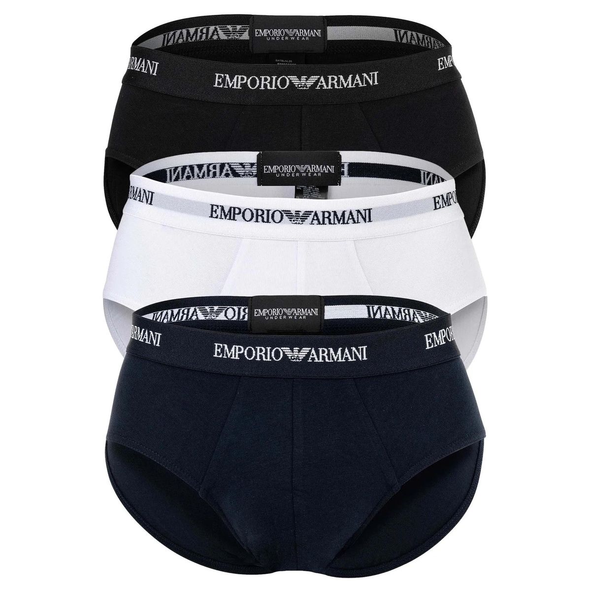Herren Slips mit Logo-Bund