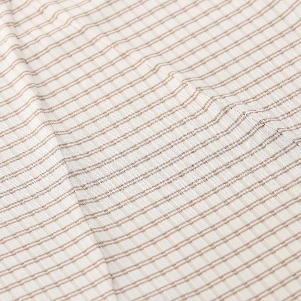 Gestreiftes Rippstrick T-Shirt