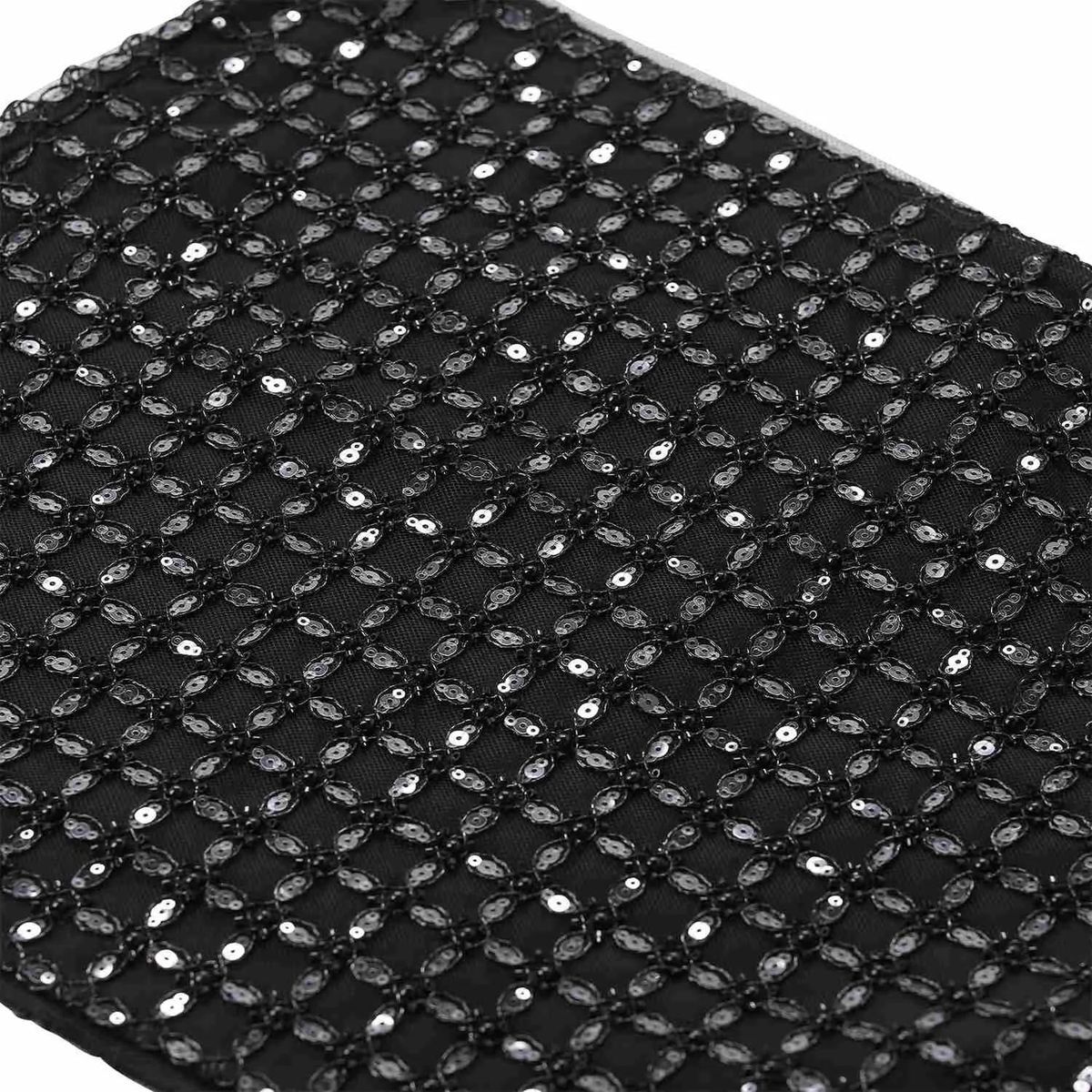 Minirock mit Paillettenbesatz