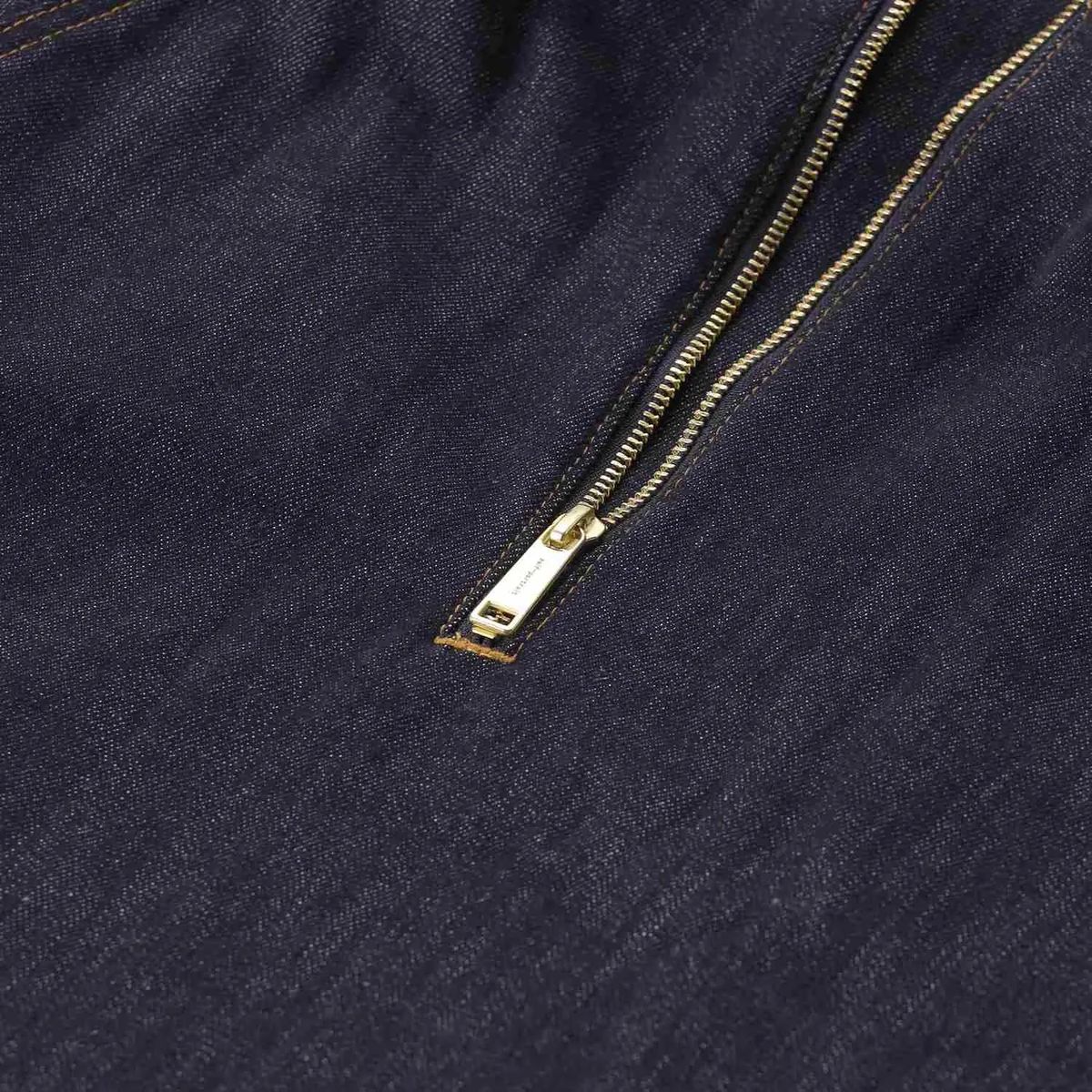 Eleganter A-Linien Denim Midirock