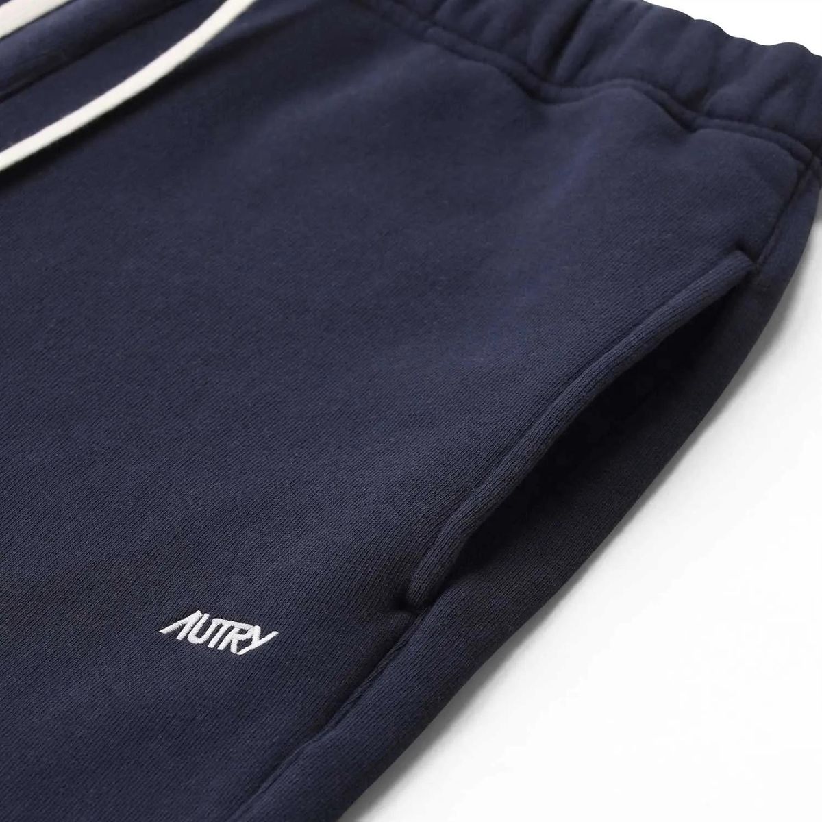 Sweatshorts mit Logo-Stickerei