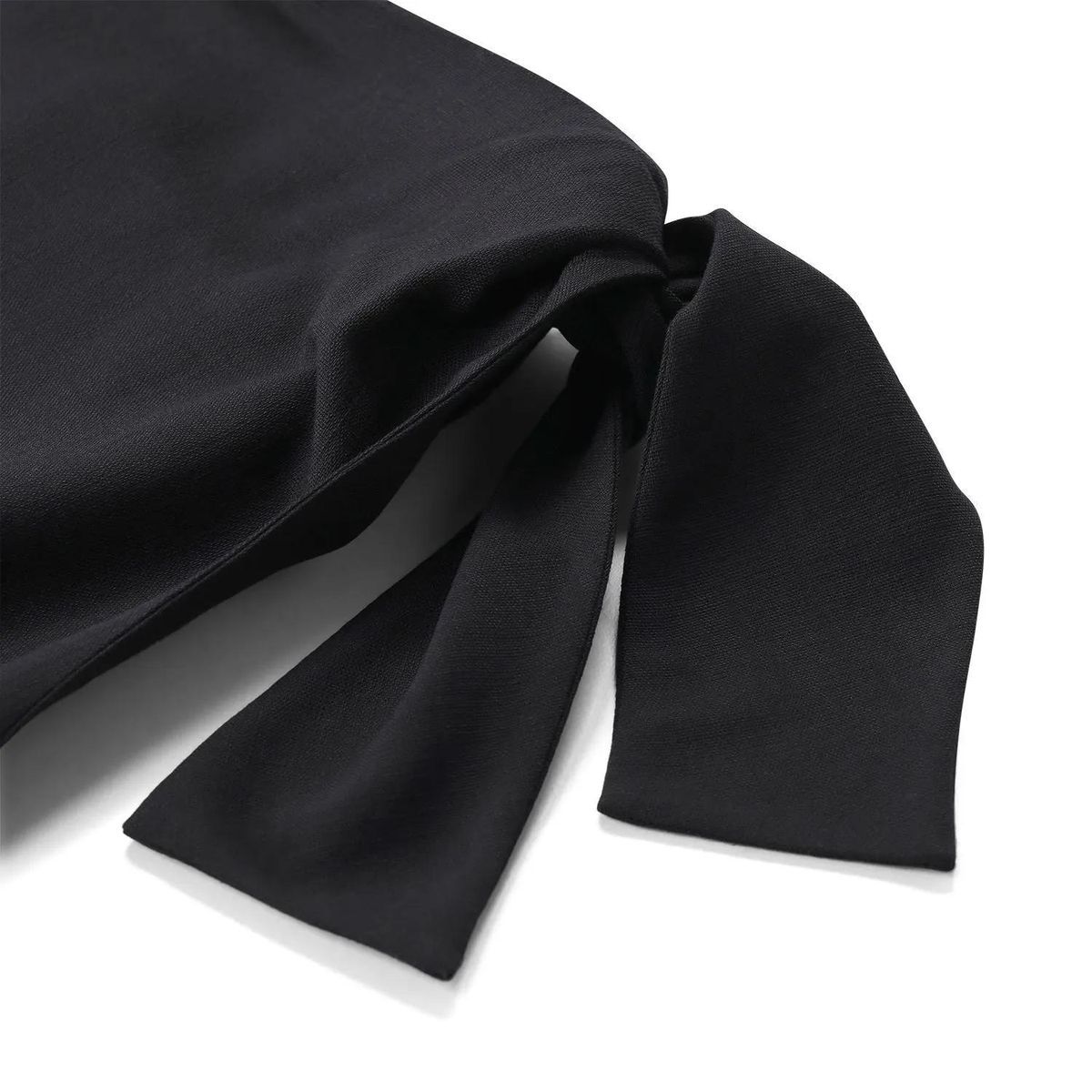 Ärmelloses, tailliertes Minikleid mit Schleife