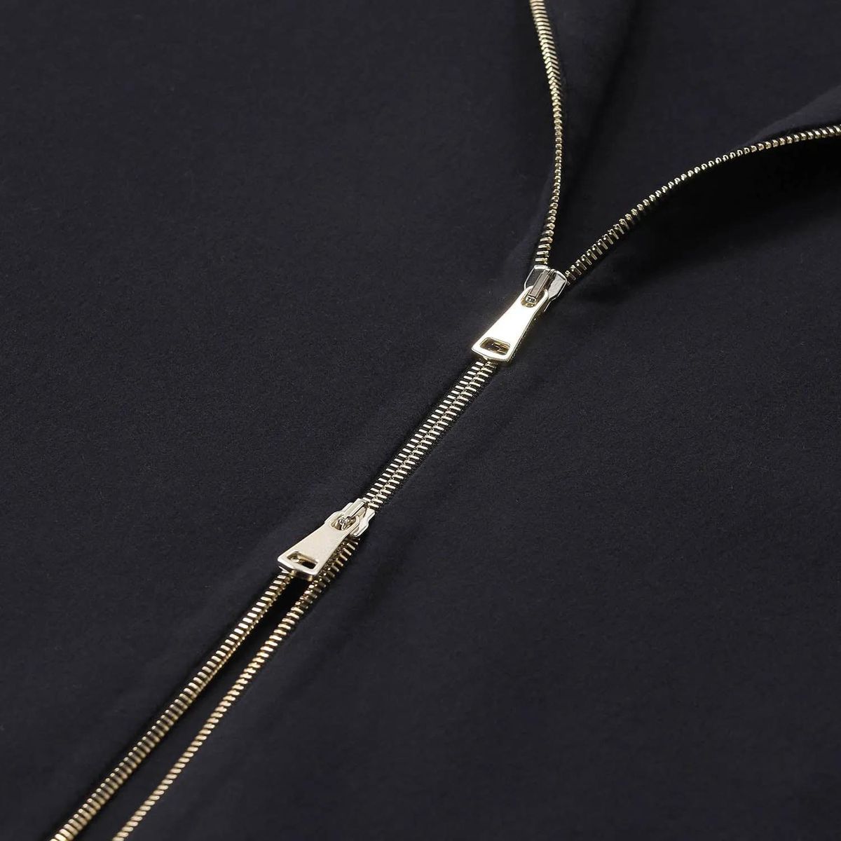 Jacke aus Merinowolle mit Reißverschluss