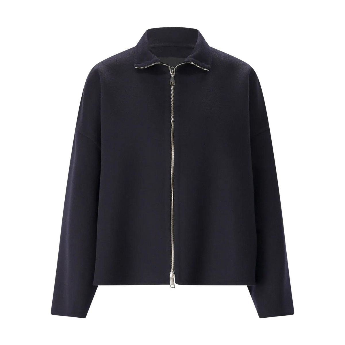 Jacke aus Merinowolle mit Reißverschluss