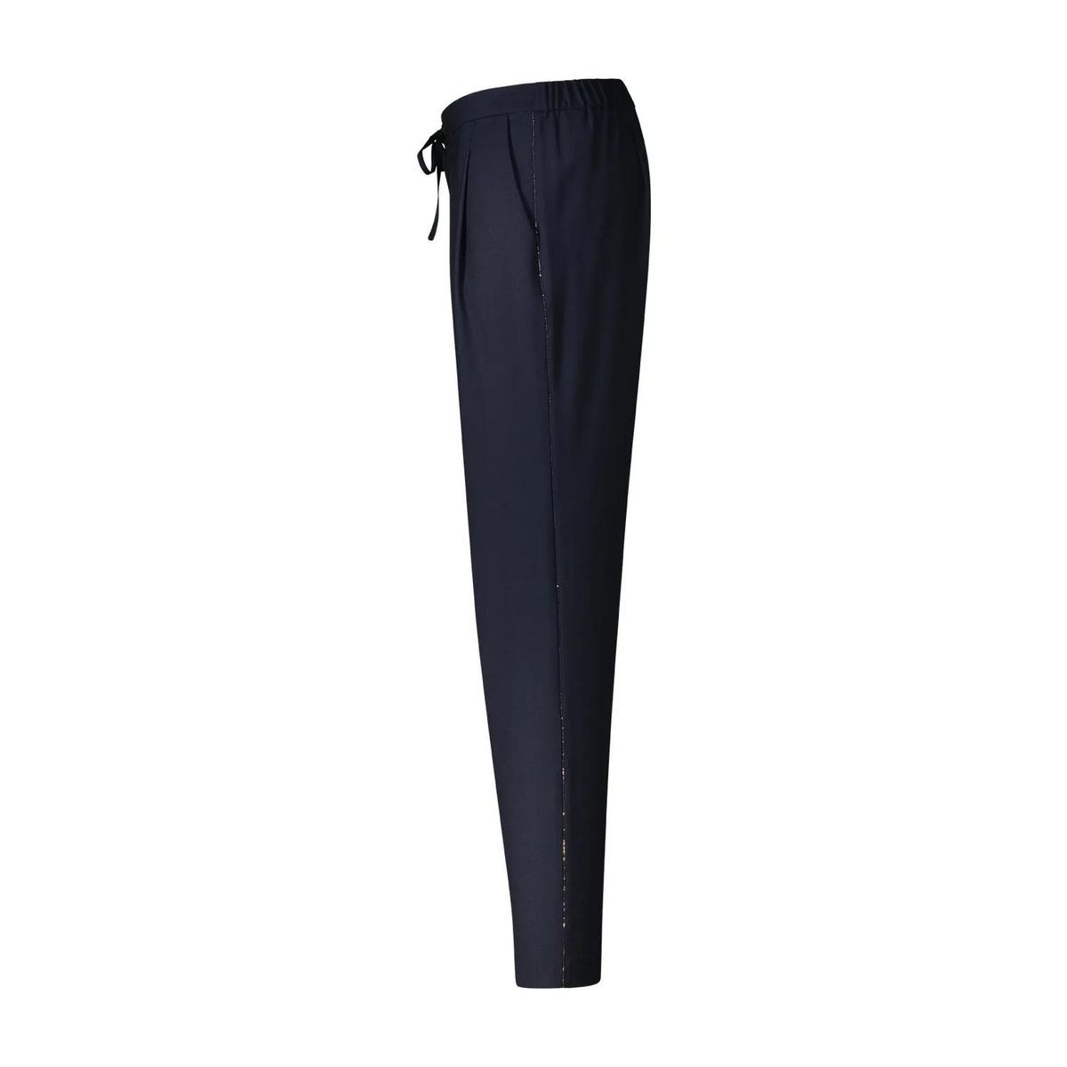 Elegante Hose aus Wollmischung mit lockerer Passform