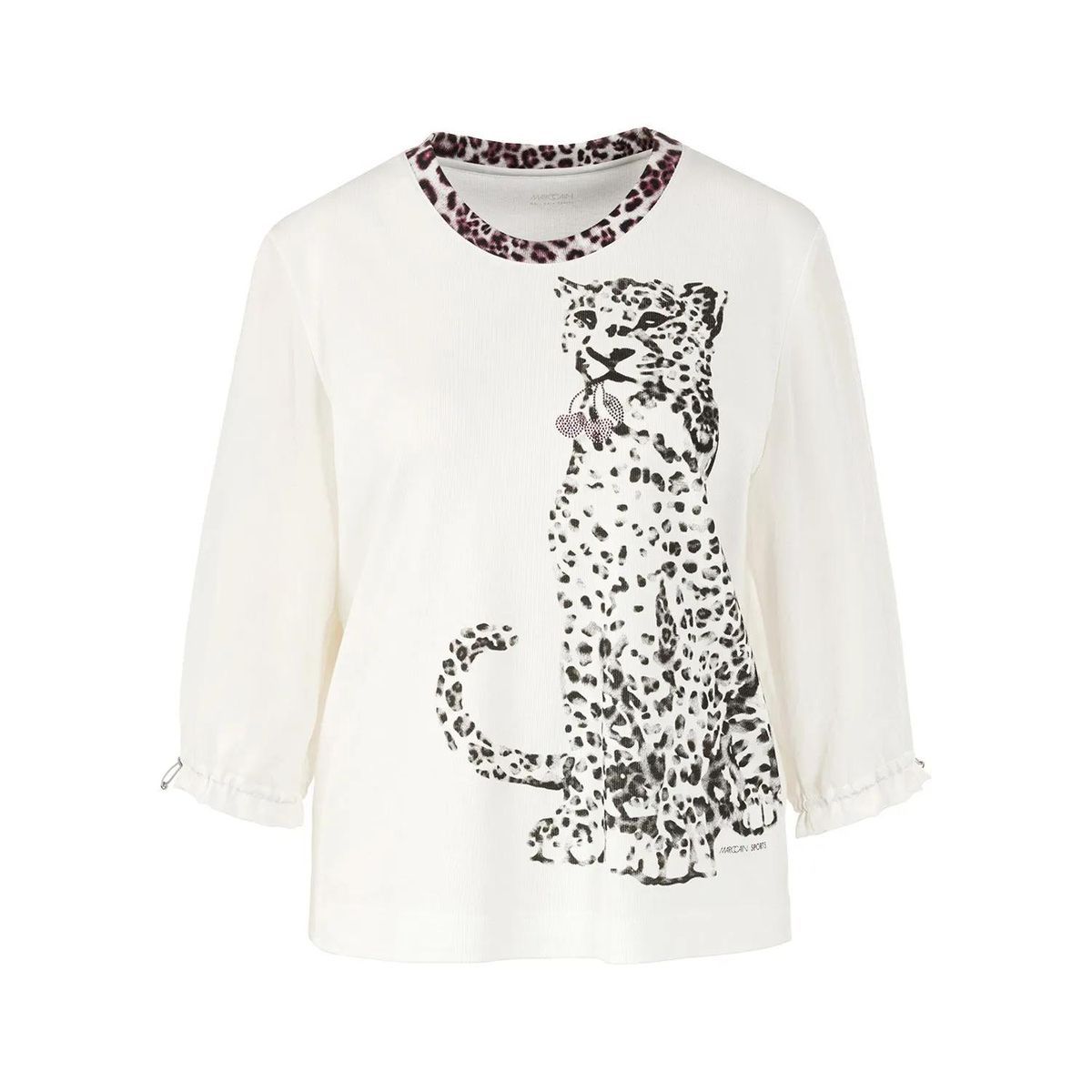 Blusenshirt mit Leopardenmuster
