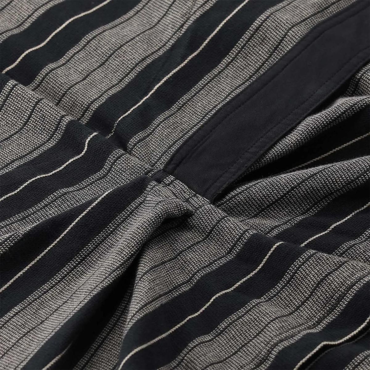 Gestreiftes Baumwoll-Piqué-Polokleid