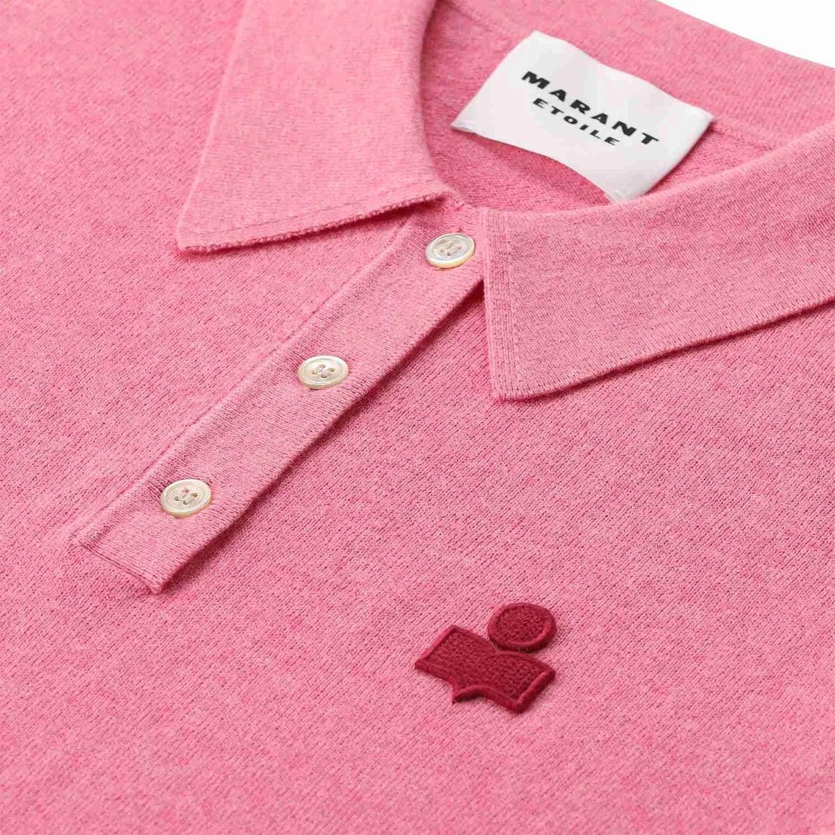 Polo-Strickoberteil mit Logo