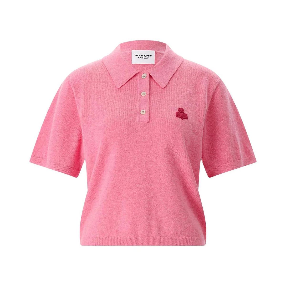 Polo-Strickoberteil mit Logo