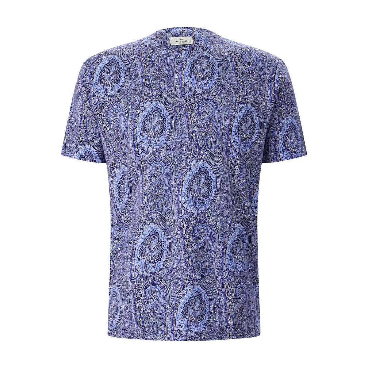 T-Shirt aus Baumwolljersey mit Paisley-Muster