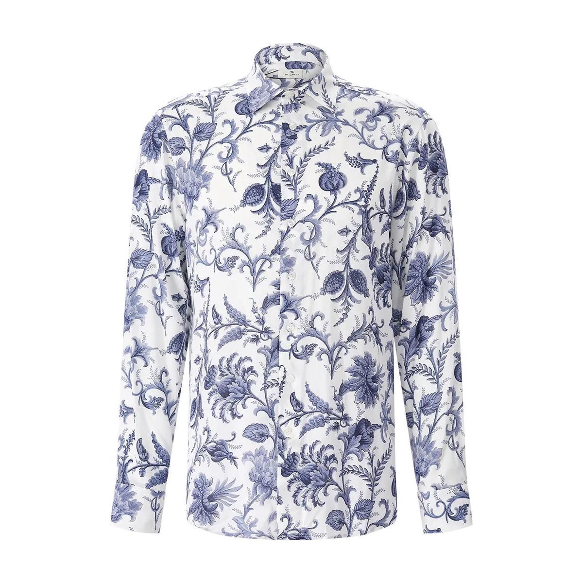 Hemd mit floralem Muster, reguläre Passform