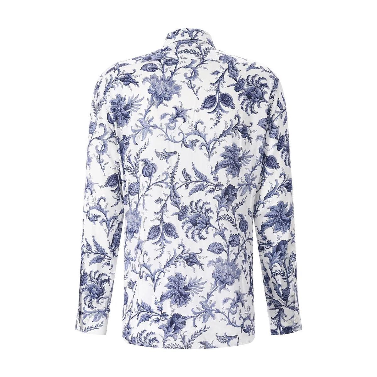 Hemd mit floralem Muster, reguläre Passform