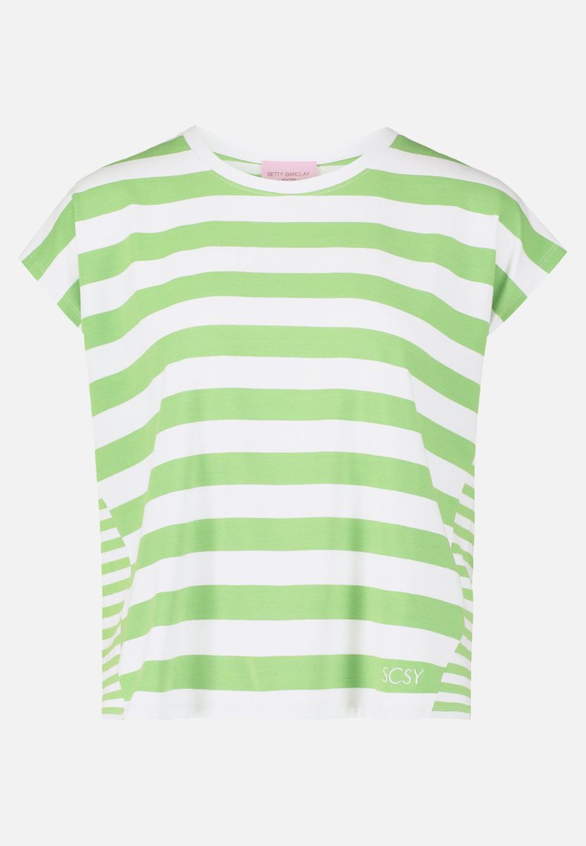 Basic Shirt mit Streifen