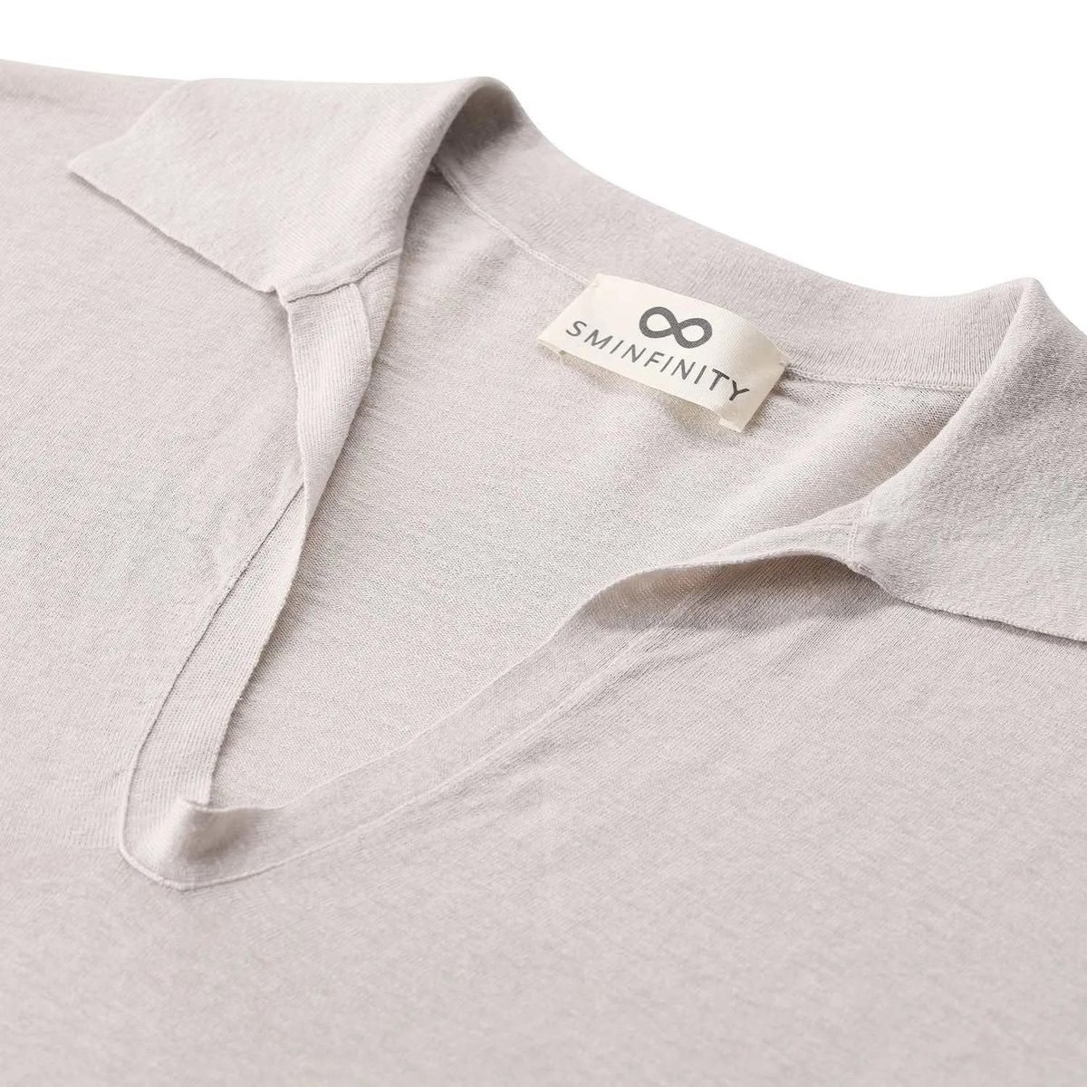 Langarmshirt aus Leinenmischung mit lockerer Passform