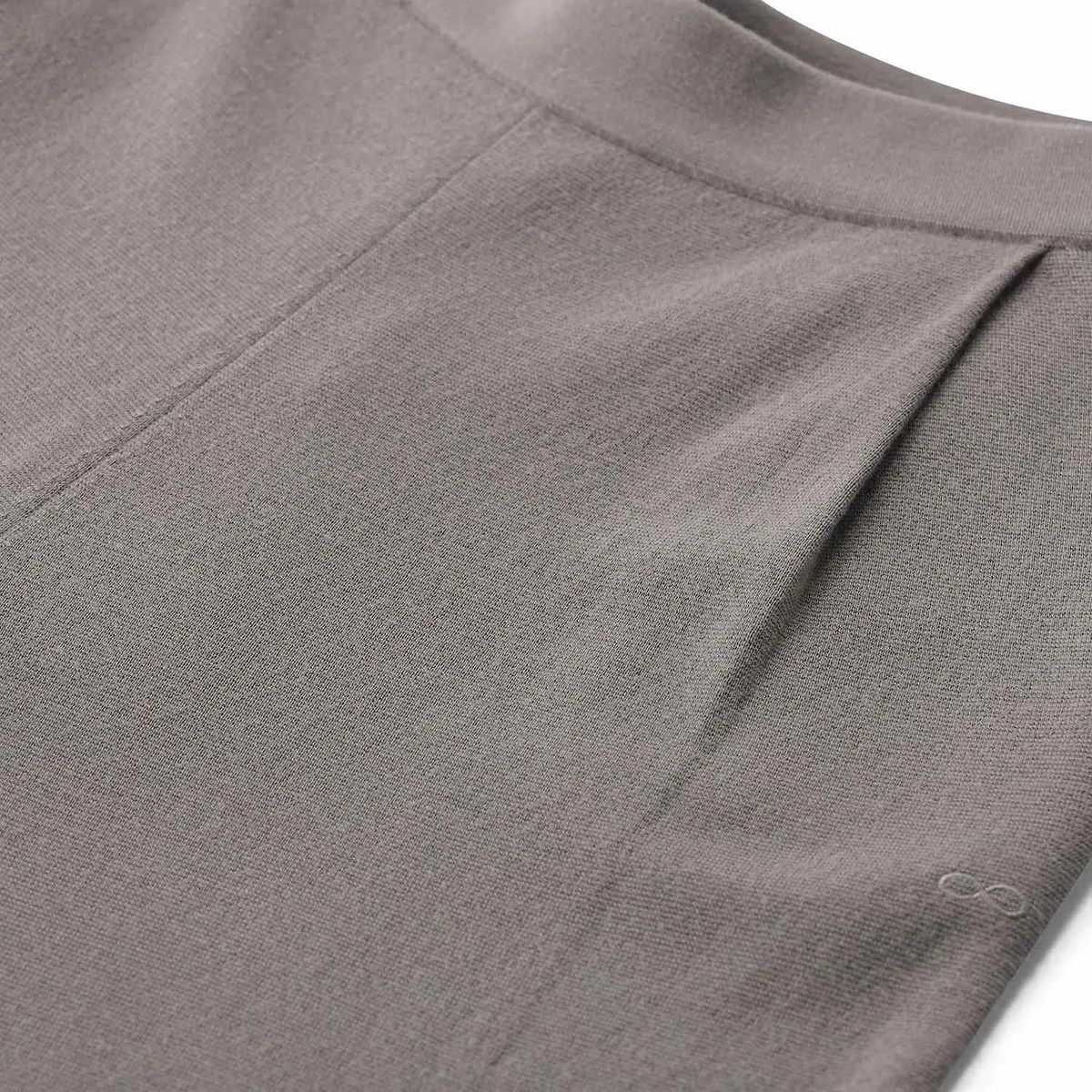 Weite Merinohose mit Bundfalten