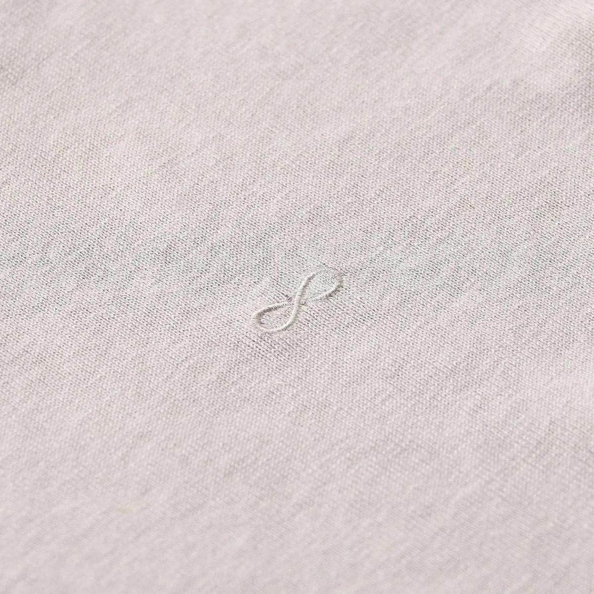 Longsleeve-Top aus Seide und Leinen