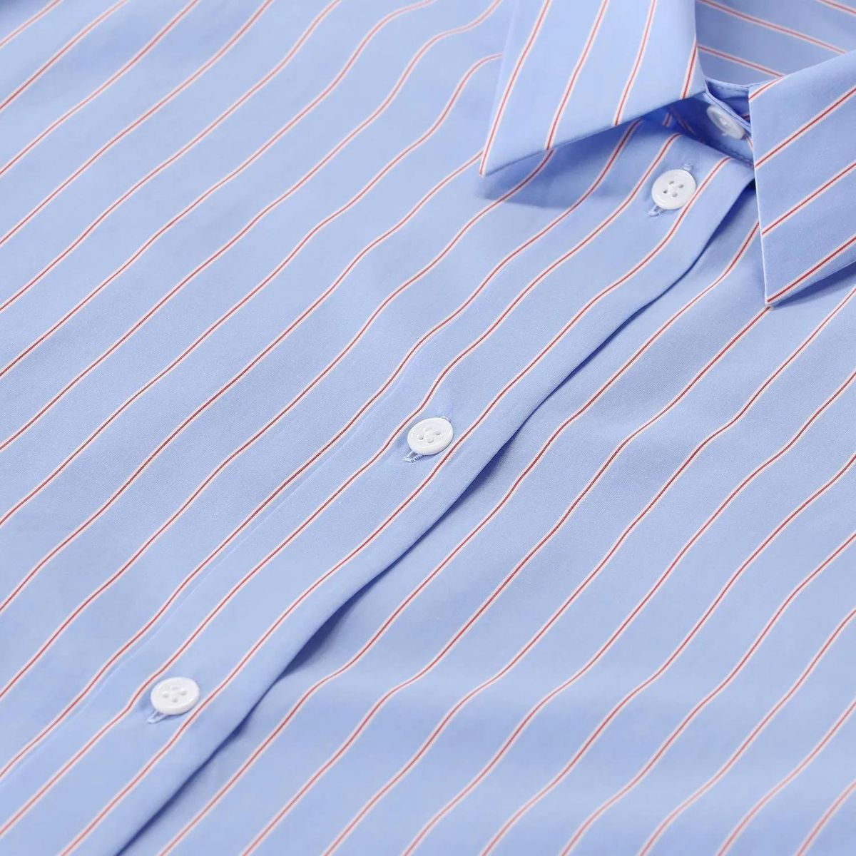 Gestreiftes Hemd mit lockerer Passform