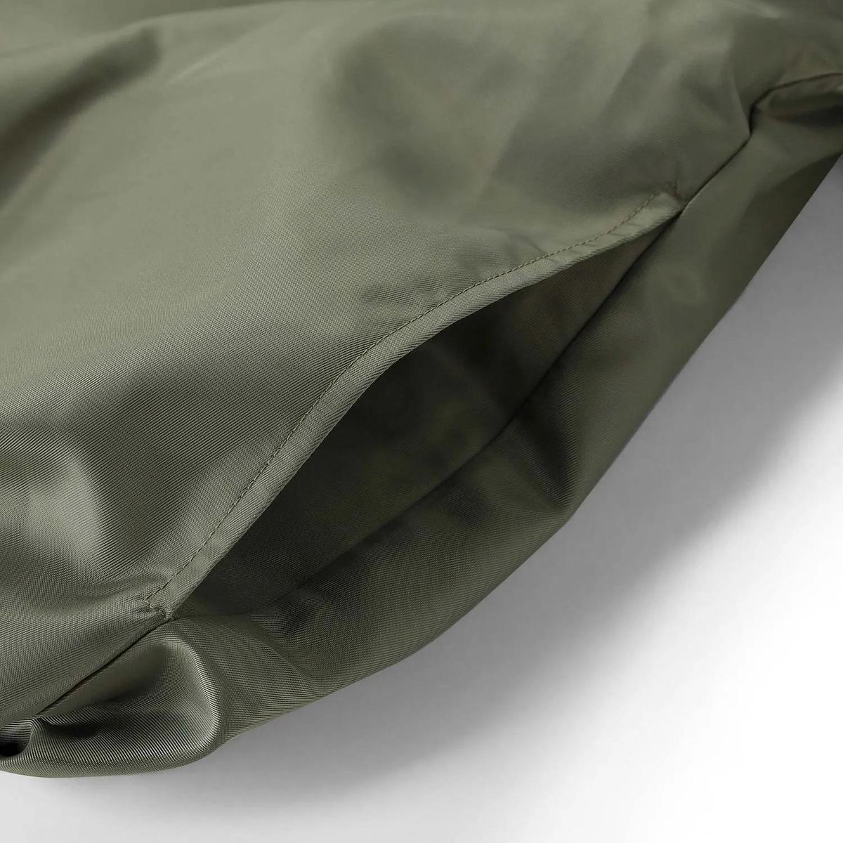 Oversized Cropped Bomberjacke mit Kragen