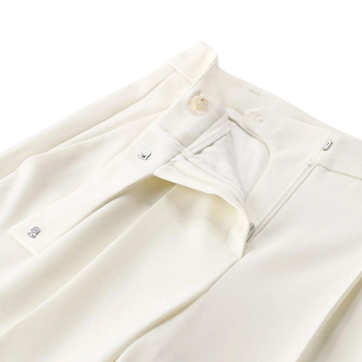 Elegante, weite Wollhose