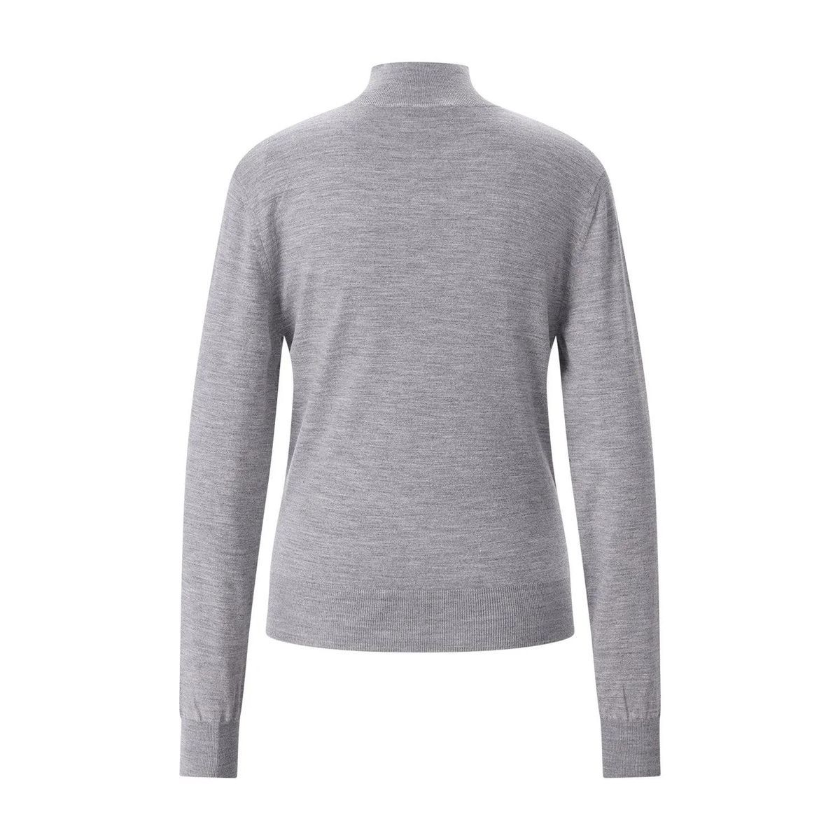 Eleganter Drapierter Rollkragenpullover aus Merinowolle