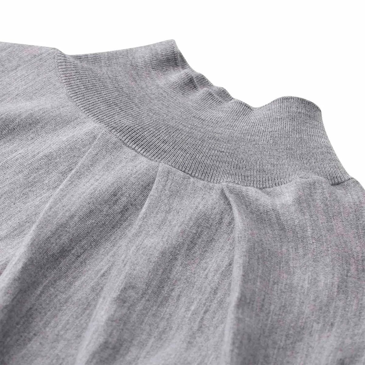 Eleganter Drapierter Rollkragenpullover aus Merinowolle