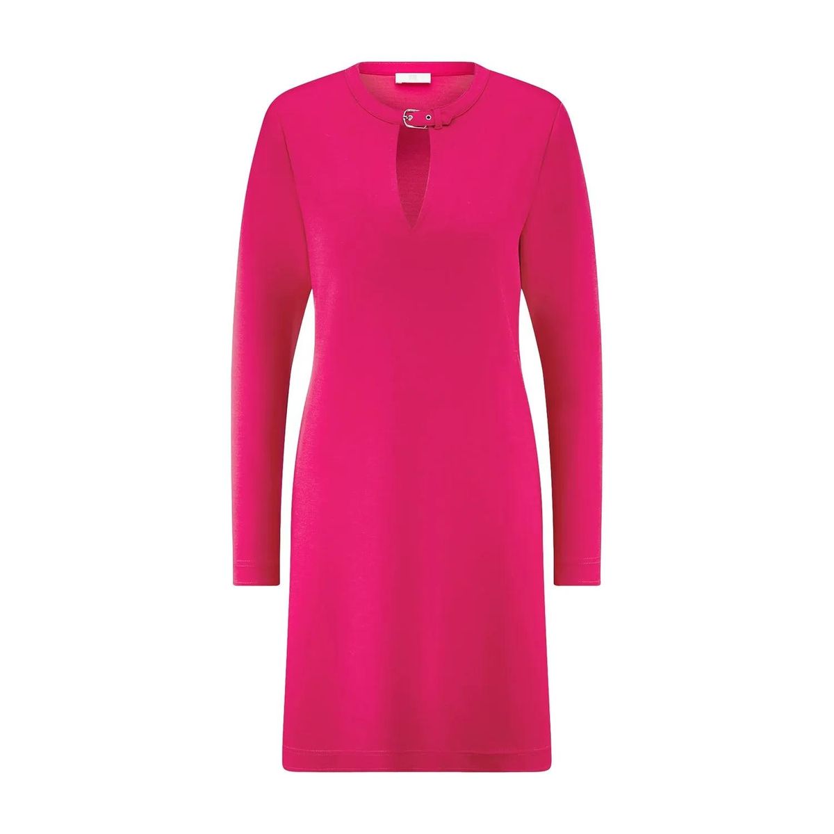 Jersey-Midikleid mit Schnalle