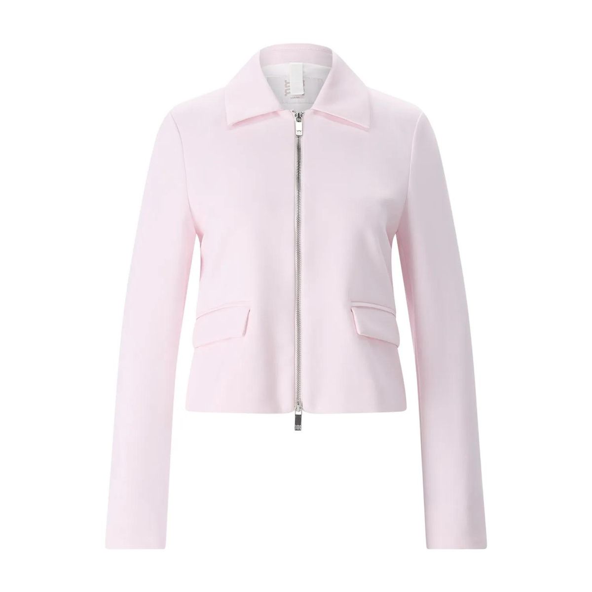 Kurze Blazerjacke mit Reißverschluss