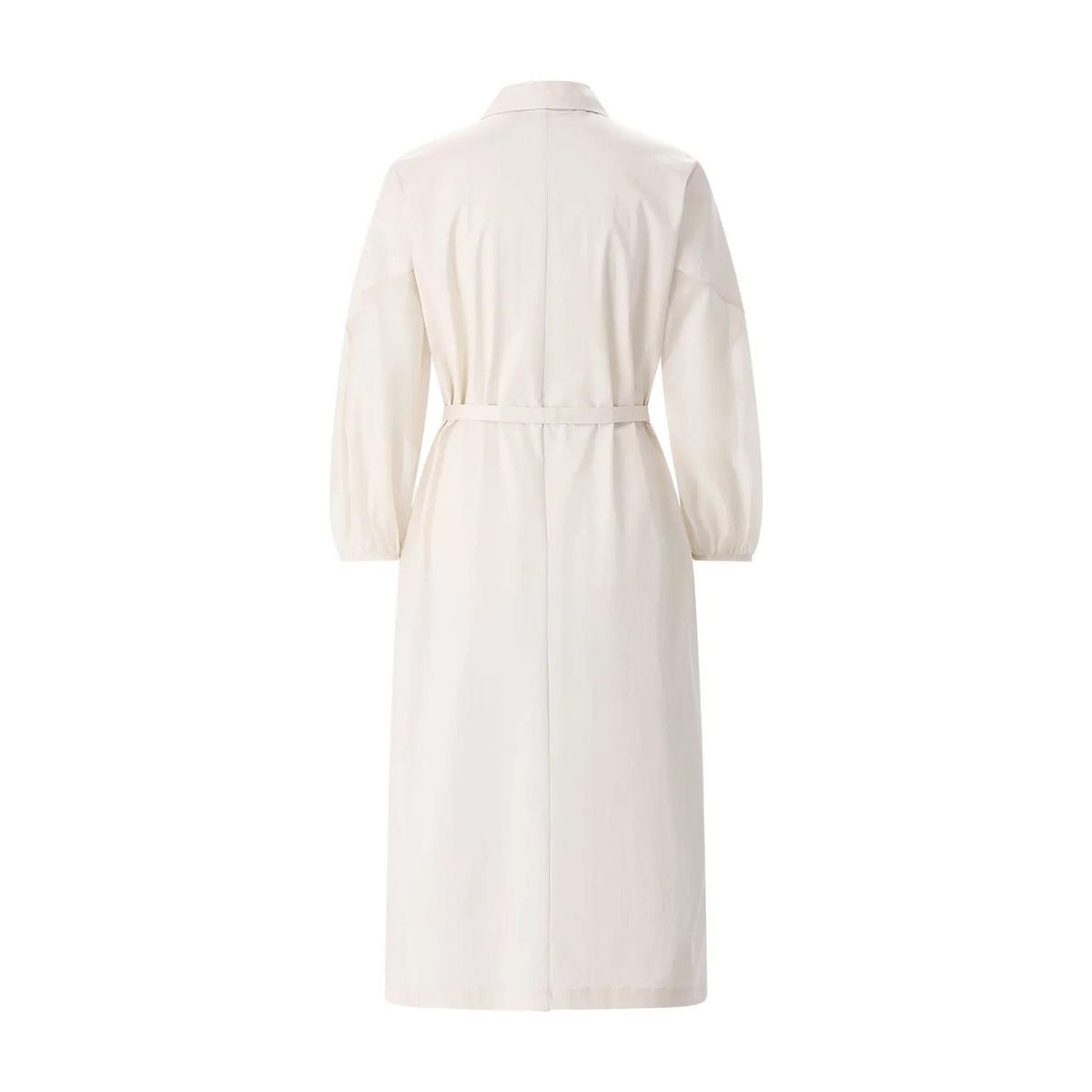 Elegantes Baumwoll-Midi-Hemdkleid