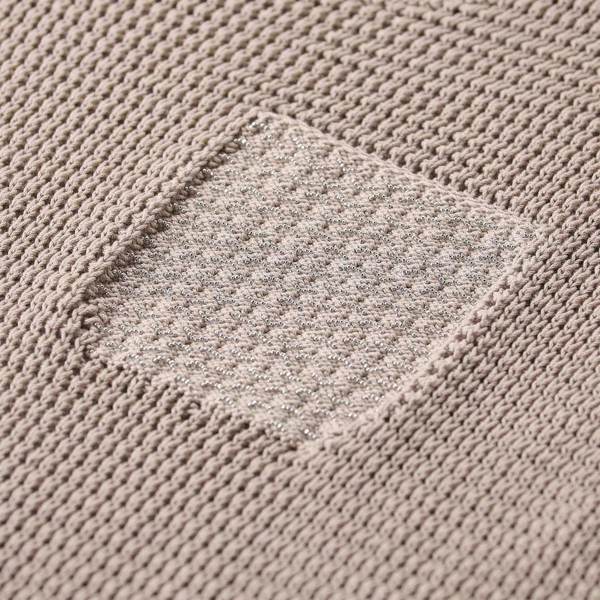 Midikleid mit Strickoberteil und Baumwollrock