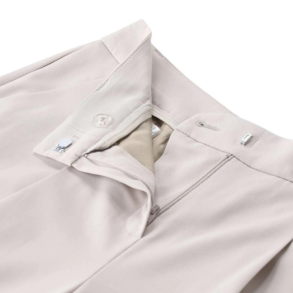 Elegante Weite Bundfaltenhose