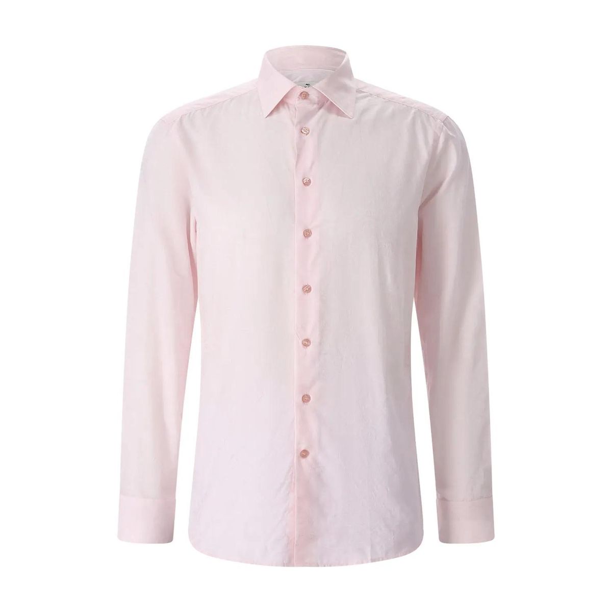 Baumwollhemd mit floralem Muster